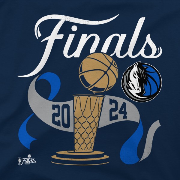 Футболка Dallas Mavericks Stadium Essentials Unisex 2024 NBA Finals - Navy