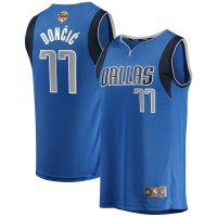 Игровая джерси Luka Dončić Dallas Mavericks 2024 NBA Finals Fast Break Replica Player - Icon Edition - Blue