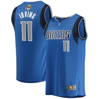 Игровая джерси Kyrie Irving Dallas Mavericks 2024 NBA Finals Fast Break Replica Player - Icon Edition - Blue