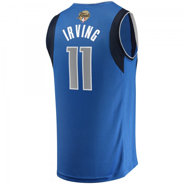 Игровая джерси Kyrie Irving Dallas Mavericks 2024 NBA Finals Fast Break Replica Player - Icon Edition - Blue