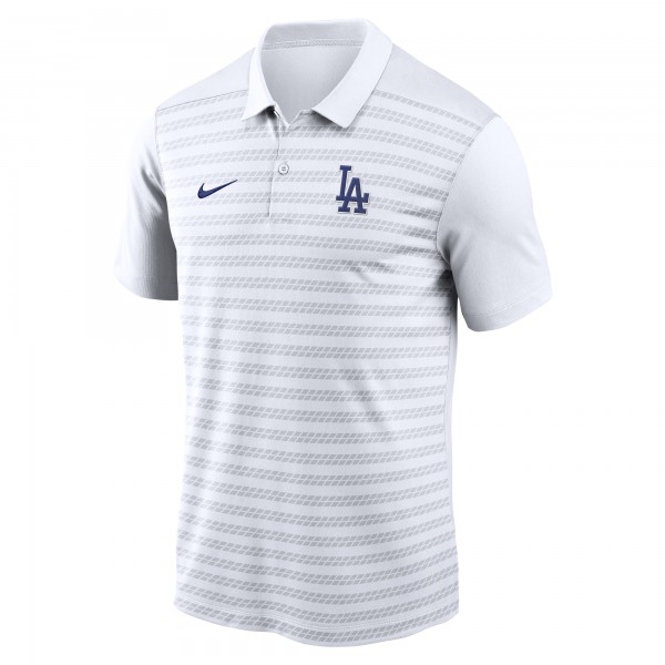 Los Angeles Dodgers Nike White Authentic Collection Victory Dri-FIT Polo