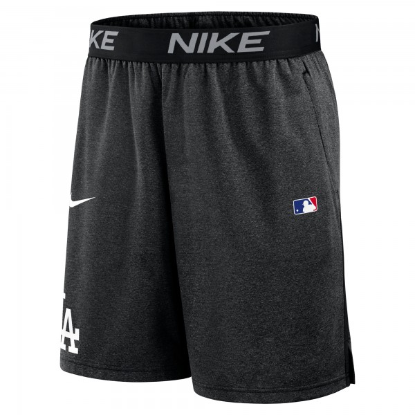 Los Angeles Dodgers Nike Black Authentic Collection Performance Knit Shorts