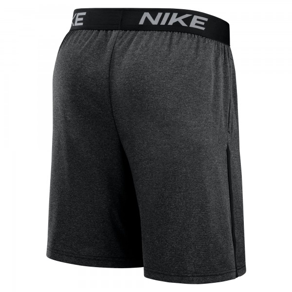 Los Angeles Dodgers Nike Black Authentic Collection Performance Knit Shorts