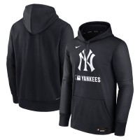 Толстовка New York Yankees Nike Navy Authentic Collection Performance