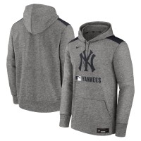 Толстовка New York Yankees Nike Heather Charcoal Authentic Collection Performance