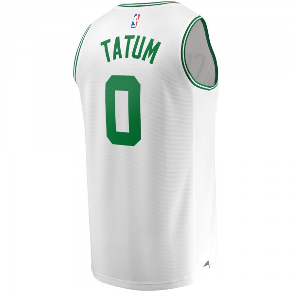 Джерси Boston Celtics Jayson Tatum Fanatics White 2024 NBA Finals Champions Fast Break Replica Player - Association Edition