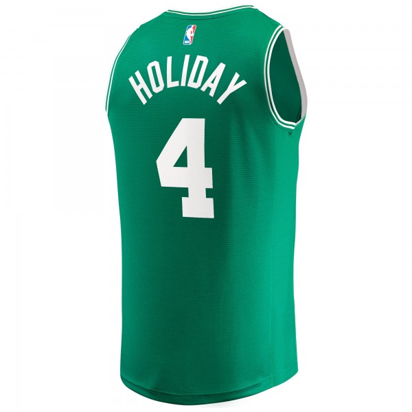 Игровая джерси Jrue Holiday Boston Celtics 2024 NBA Finals Champions Fast Break Replica Player - Kelly Green - Icon Edition
