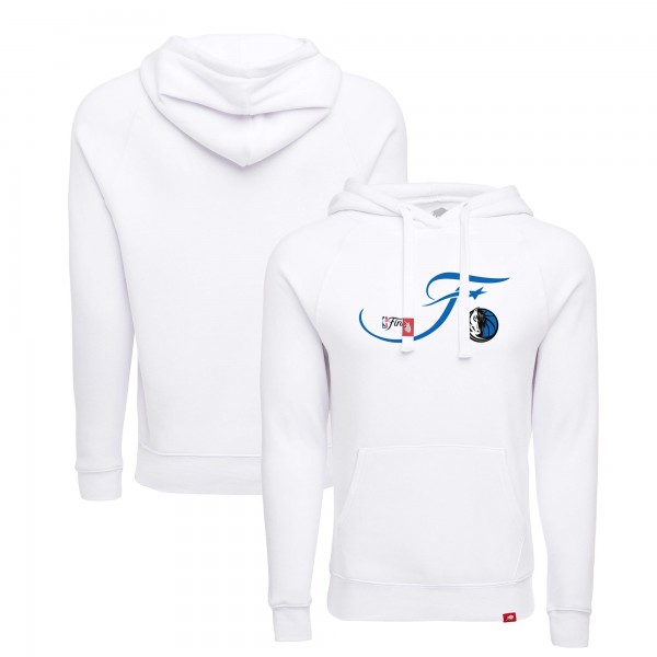 Толстовка Dallas Mavericks Sportiqe Unisex 2024 NBA Finals Olsen Tri-Blend - White