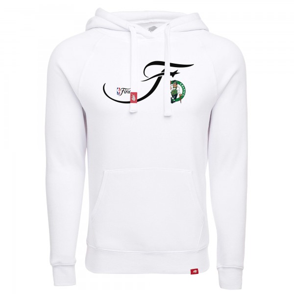 Толстовка Boston Celtics Sportiqe Unisex 2024 NBA Finals Olsen Tri-Blend - White