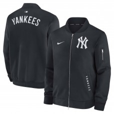New York Yankees Nike Navy Authentic Collection Dugout Relaxed Full-Zip Bomber Jacket