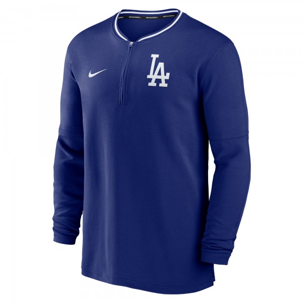 Los Angeles Dodgers Nike Royal Authentic Collection Performance Half-Zip Top