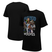 Футболка Naz Reid Minnesota Timberwolves Stadium Essentials Unisex Crossroads - Black