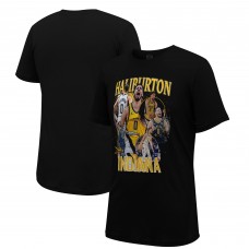 Футболка Tyrese Haliburton Indiana Pacers Stadium Essentials Unisex Crossroads - Black