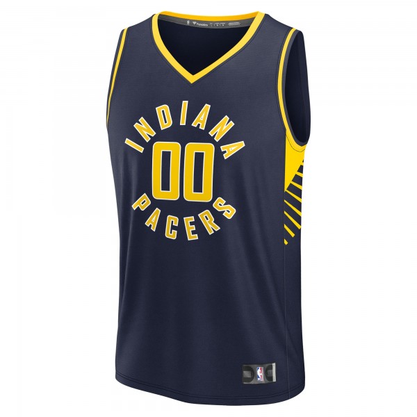 Indiana Pacers Fanatics Navy Fast Break Custom Jersey - Icon Edition