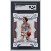 Josh Giddey Oklahoma City Thunder 2022-23 Panini Flawless Diamond #99 #20/20 SGC Authenticated 9.5 Card