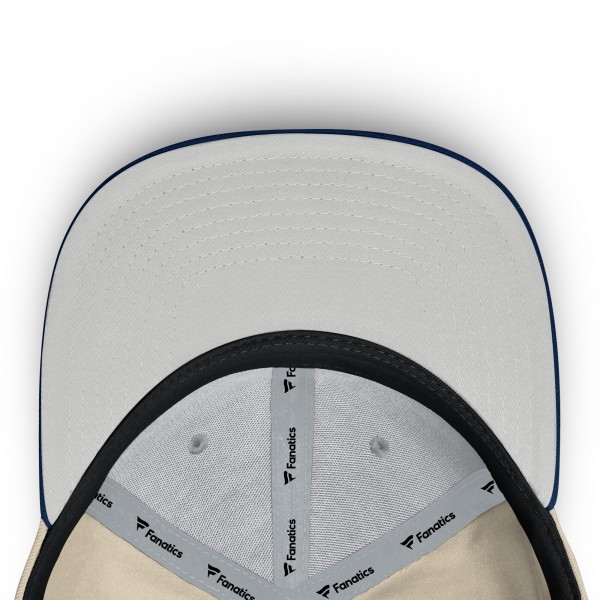 New York Yankees Fanatics Natural/Navy Cooperstown Collection Bounder Snapback Hat