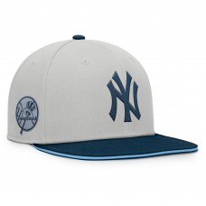 New York Yankees Fanatics Gray Knuckleball Snapback Hat