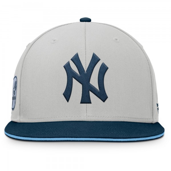 New York Yankees Fanatics Gray Knuckleball Snapback Hat