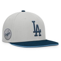 Los Angeles Dodgers Fanatics Gray Knuckleball Snapback Hat