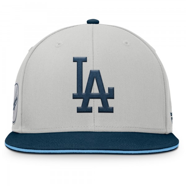 Los Angeles Dodgers Fanatics Gray Knuckleball Snapback Hat