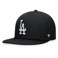 Los Angeles Dodgers Fanatics Black Walk-Off Bullpen Snapback Hat