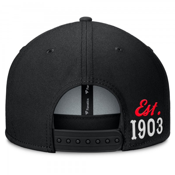 New York Yankees Fanatics Black Walk-Off Bullpen Snapback Hat