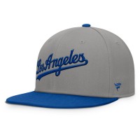 Бейсболка Los Angeles Dodgers Fanatics Gray/Royal Clubhouse Dugout