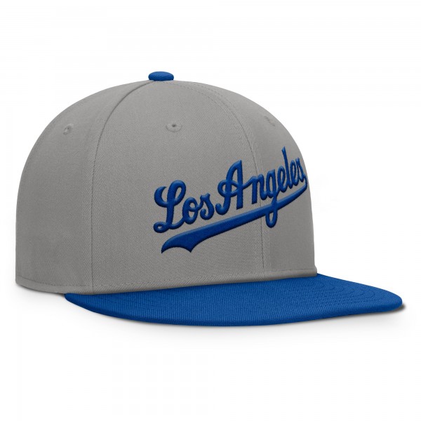 Бейсболка Los Angeles Dodgers Fanatics Gray/Royal Clubhouse Dugout