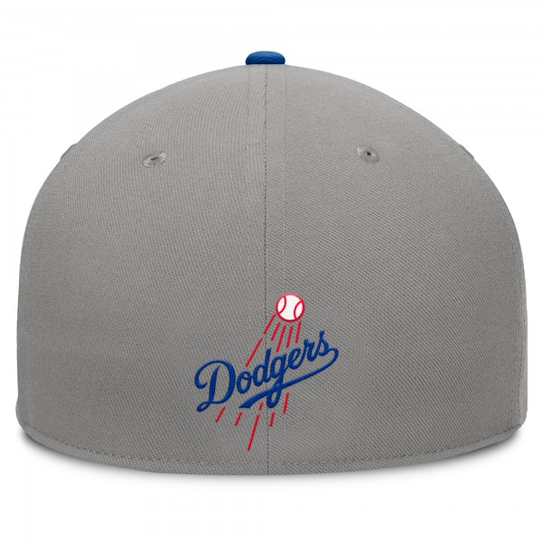 Бейсболка Los Angeles Dodgers Fanatics Gray/Royal Clubhouse Dugout