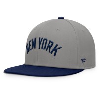 Бейсболка New York Yankees Fanatics Gray/Navy Clubhouse Dugout