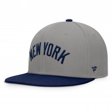 Бейсболка New York Yankees Fanatics Gray/Navy Clubhouse Dugout