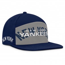 New York Yankees Fanatics Navy/Gray Clubhouse Splitter Snapback Hat
