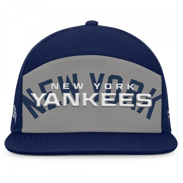 New York Yankees Fanatics Navy/Gray Clubhouse Splitter Snapback Hat