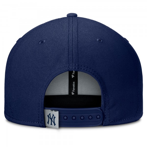 New York Yankees Fanatics Navy/Gray Clubhouse Splitter Snapback Hat