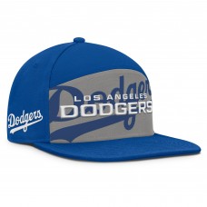 Los Angeles Dodgers Fanatics Royal/Gray Clubhouse Splitter Snapback Hat