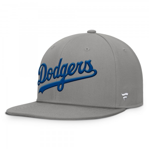 Бейсболка Los Angeles Dodgers Fanatics Gray Core
