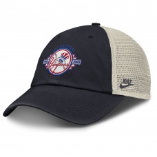 Бейсболка New York Yankees Nike Navy/Natural Cooperstown Collection Club Trucker