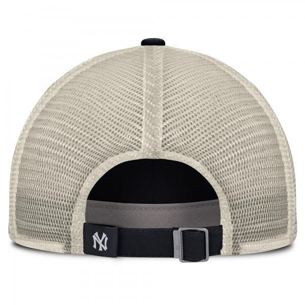 Бейсболка New York Yankees Nike Navy/Natural Cooperstown Collection Club Trucker