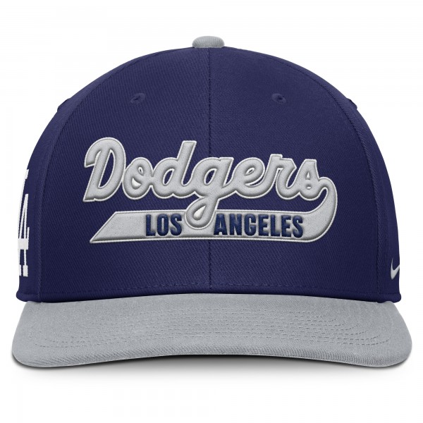 Los Angeles Dodgers Nike Navy/Gray Pro Performance Snapback Hat