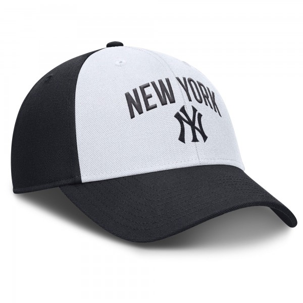 Бейсболка New York Yankees Nike White/Navy Club Performance