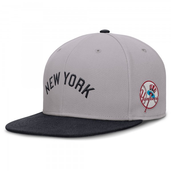 Бейсболка New York Yankees Nike Gray True Performance