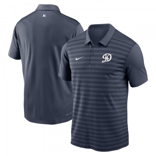 Los Angeles Dodgers Nike Navy Authentic Collection City Connect Victory Dri-FIT Polo