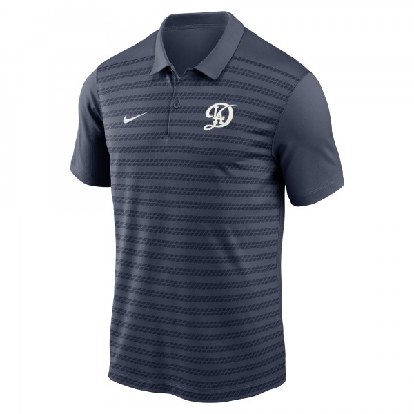 Los Angeles Dodgers Nike Navy Authentic Collection City Connect Victory Dri-FIT Polo