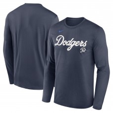 Los Angeles Dodgers Nike Blue City Connect Legend Dri-FIT Long Sleeve T-Shirt