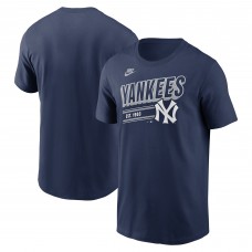 New York Yankees Nike Navy Cooperstown Collection Retro T-Shirt