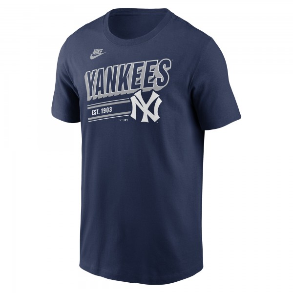 New York Yankees Nike Navy Cooperstown Collection Retro T-Shirt