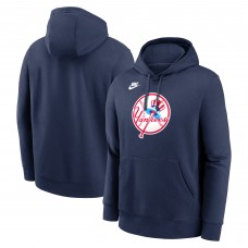 Толстовка New York Yankees Nike Navy Cooperstown Collection Logo Club