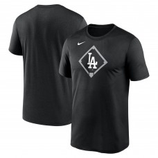 Los Angeles Dodgers Nike Black Icon Legend Performance T-Shirt