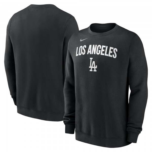 Los Angeles Dodgers Nike Black Pullover Sweatshirt