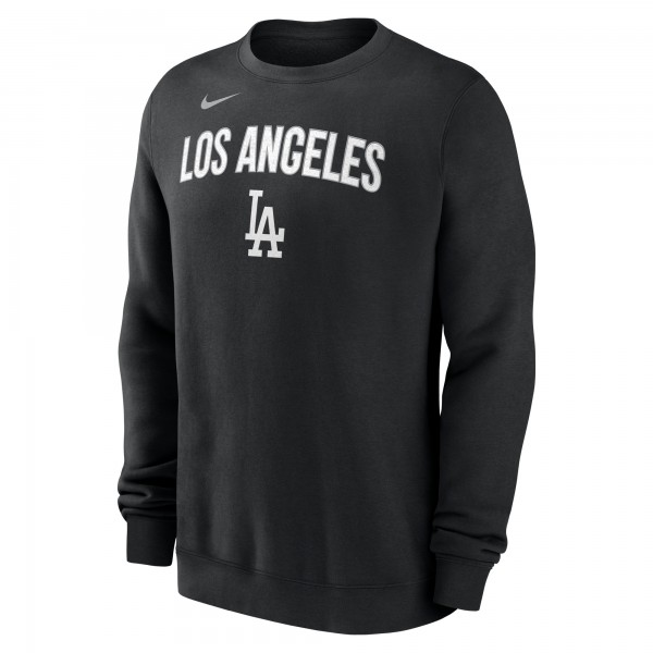Los Angeles Dodgers Nike Black Pullover Sweatshirt